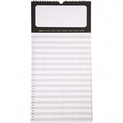 verjaardagskalender blanco 44 x 22 cm