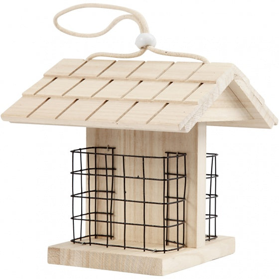 vogelvoederhuis hout unisex 11