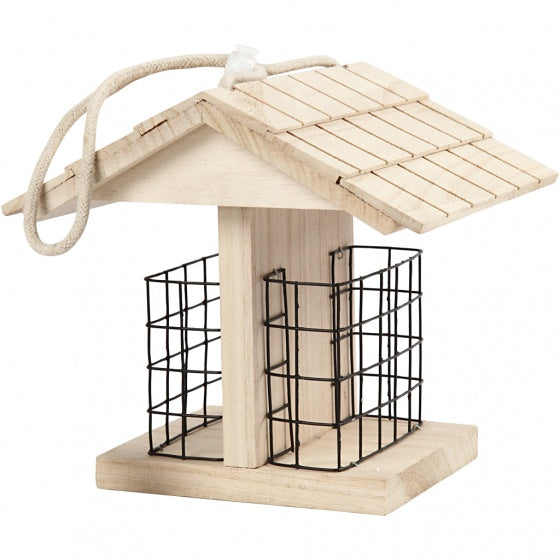 vogelvoederhuis hout unisex 11