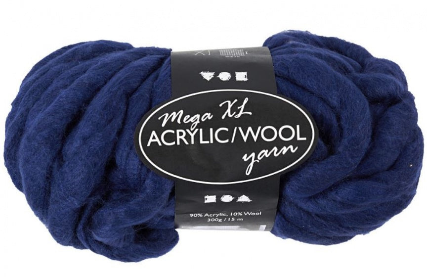 XL garen donkerblauw 15 m. 300 gr.