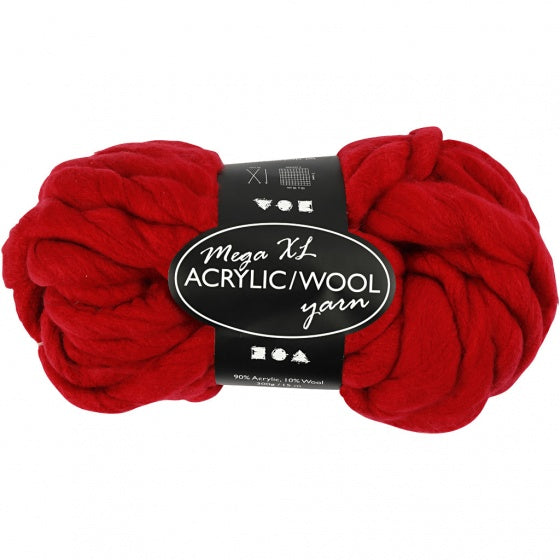 XL garen rood 15 m. 300 gr.