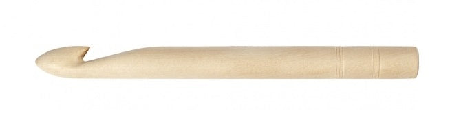XL haaknaald hout 20 mm 23 cm