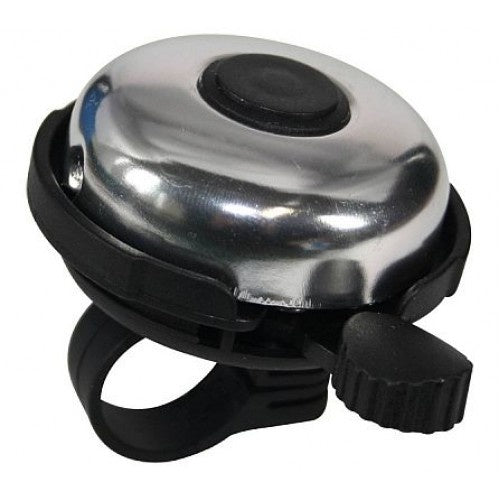 fietsbel 60 mm zilver