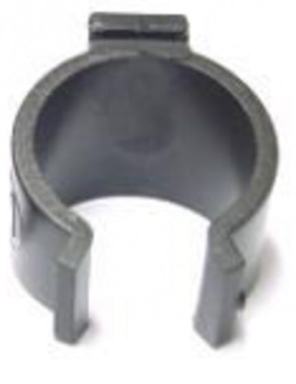 jasbeschermer clip Lucra PVC 13 mm per stuk grijs