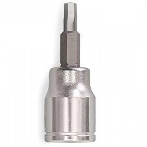 8 mm inbussleutelkop voor 3/8" ratelsleutel staal zilver