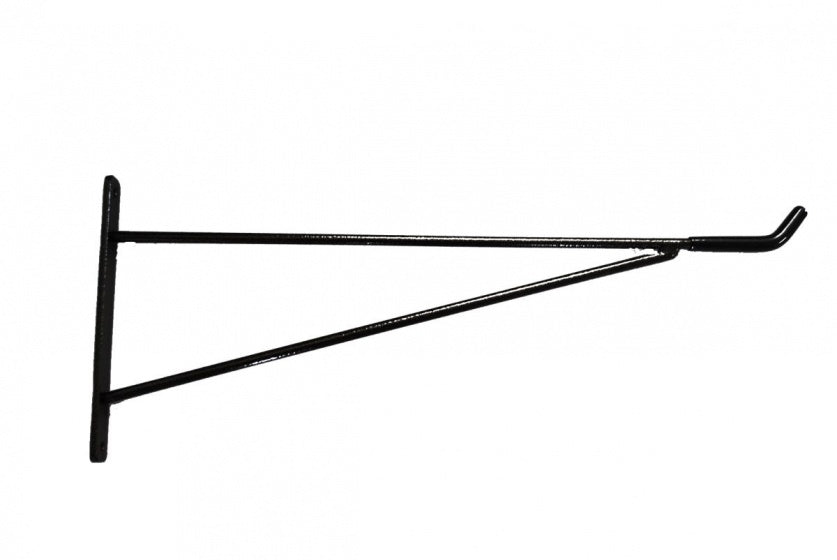 wandhaak staal 53 cm zwart per stuk
