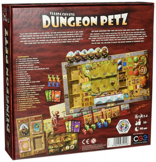 gezelschapsspel Dungeon Pets (en)