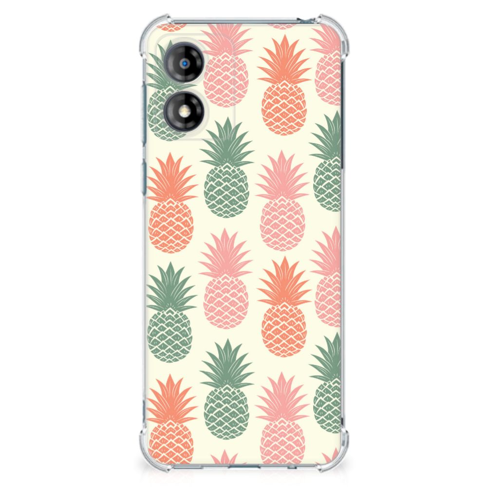 Motorola Moto E13 Beschermhoes Ananas