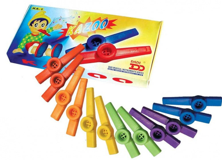kazoo 12 stuks multicolor