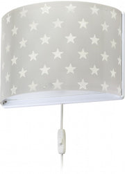 wandlamp Stars glow in the dark 31 cm E27 60W grijs