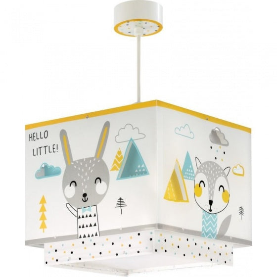 hanglamp Hello Little junior 26 cm E27 60W wit