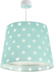 hanglamp Stars glow in the dark 33 cm 60W turquoise