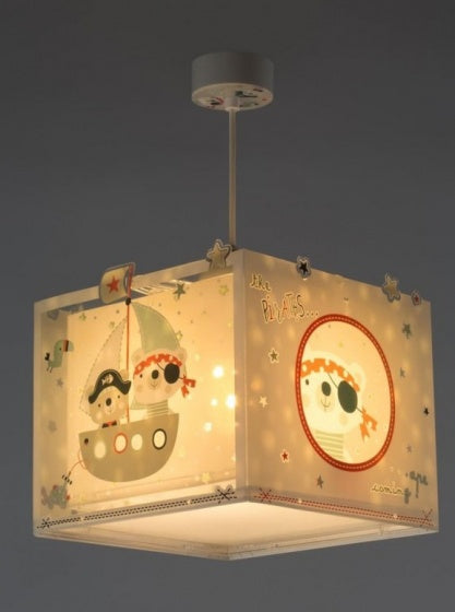 hanglamp The Pirates junior 26 cm E27 60W wit