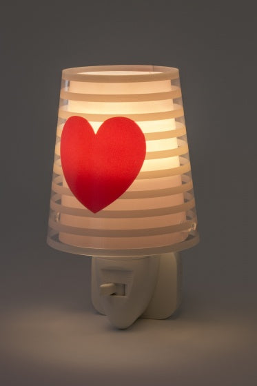nachtlamp Light Feeling 14 cm roze