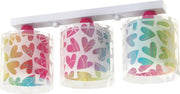 plafondlamp 3-lamps Cuore 51 cm