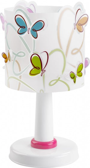 tafellamp Butterfly junior 29 x 15 cm E14 40W wit