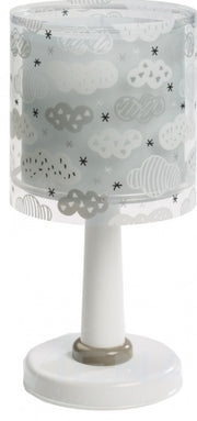 tafellamp Clouds junior 15 x 30 cm E14 40W grijs