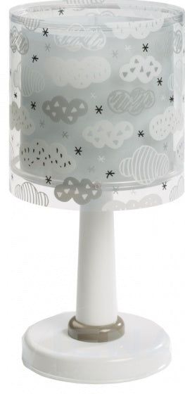 tafellamp Clouds junior 15 x 30 cm E14 40W grijs