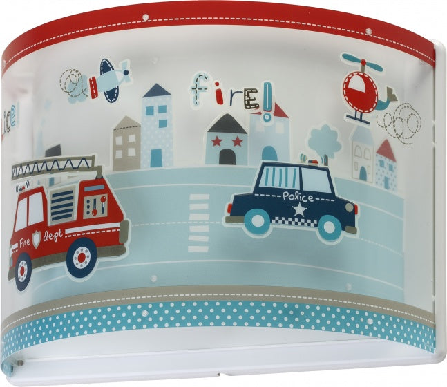 wandlamp hulpdiensten junior 22 x 31 cm E27 60W