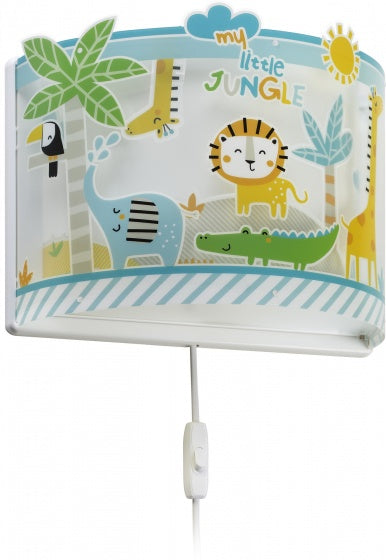 wandlamp My Little Jungle junior 31 cm E27 60W