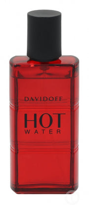 eau de toilette Hot Water heren 60 ml transparant/rood