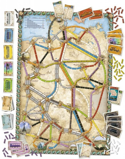 bordspel Ticket to Ride - Germany