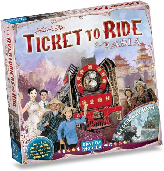 uitbreiding Ticket to Ride - Azië