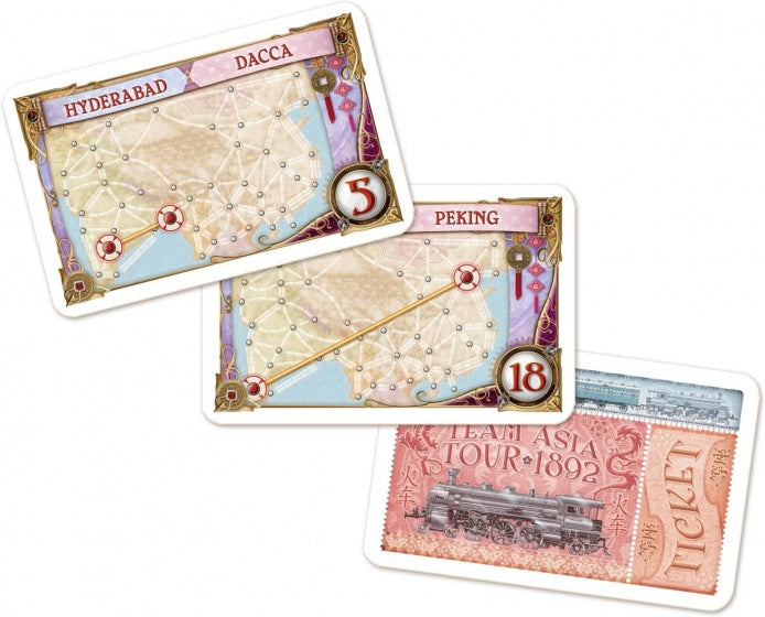 uitbreiding Ticket to Ride - Azië
