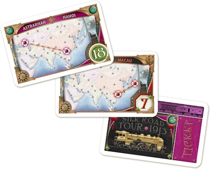uitbreiding Ticket to Ride - Azië
