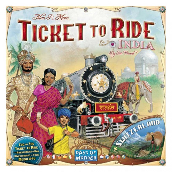 uitbreiding Ticket to Ride - India