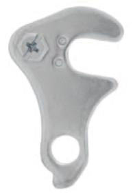 Derailleurhanger Achter Met Bout en Moer