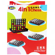 spelbox Luna 4-in-1 junior 31 cm zwart