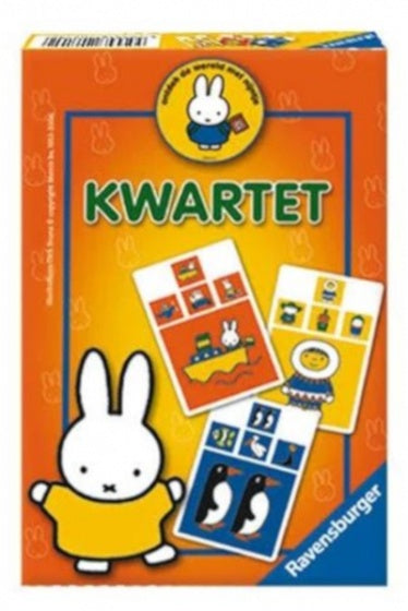 kwartetspel Nijntje ontdekt de wereld