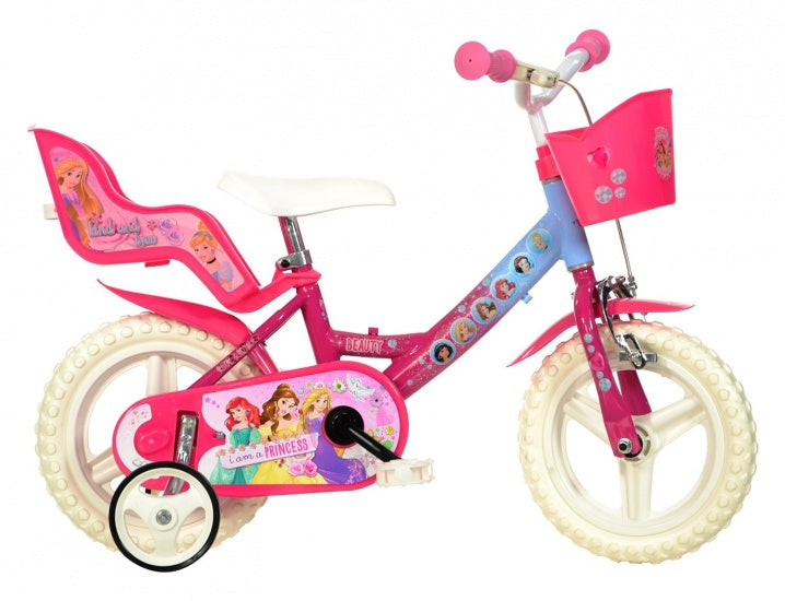 124RL-PSS Princess 12 Inch 20 cm Meisjes Doortrapper Roze