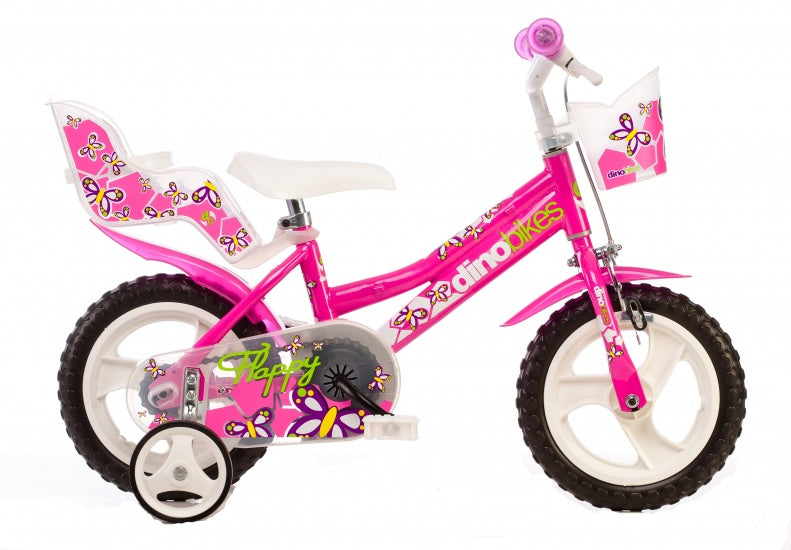 126RL-02 12 Inch 21 cm Meisjes Doortrapper Roze