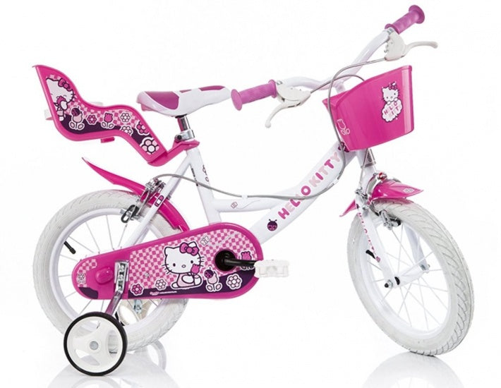 164R-HK Hello Kitty 16 Inch 27 cm Meisjes Knijprem Roze