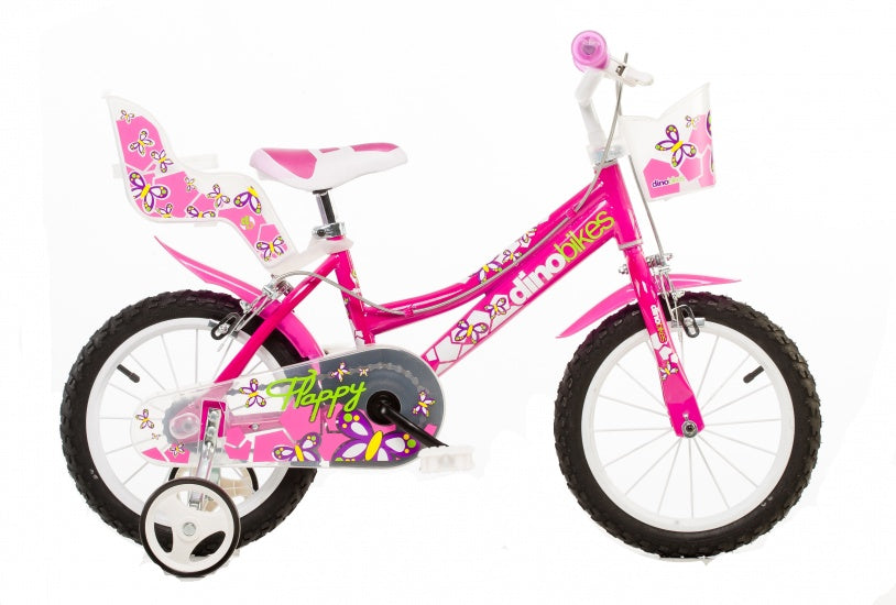 166R-02 16 Inch 27 cm Meisjes Knijprem Roze