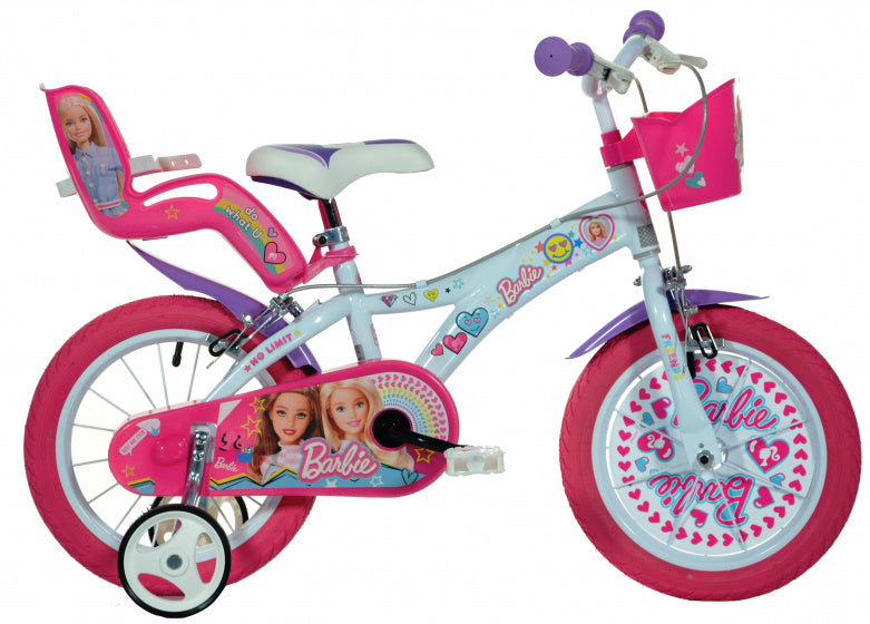 Barbie No Limit 16 Inch 27 cm Meisjes Knijprem Wit/Roze