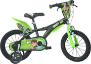 Ben 10 14 Inch 24 cm Jongens Knijprem Zwart/Groen