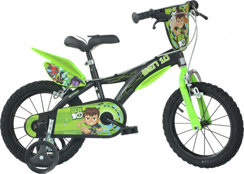 Ben 10 14 Inch 24 cm Jongens Knijprem Zwart/Groen