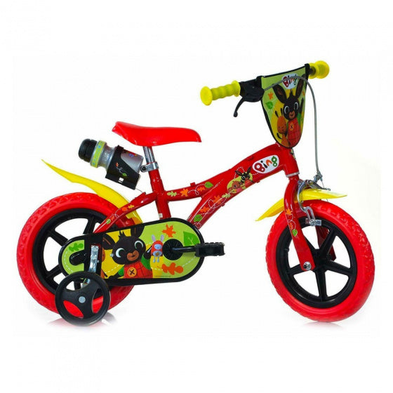 Bing 12 Inch 21 cm Jongens Doortrapper Rood