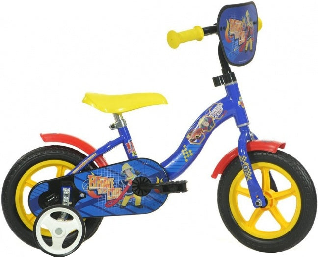 Brandweerman Sam 10 Inch 17 cm Jongens Doortrapper Blauw