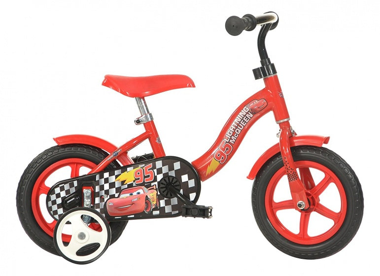 Cars 10 Inch 17 cm Jongens Doortrapper Rood