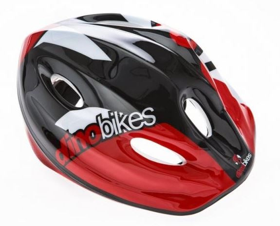 fietshelm Casco junior 52-56 cm rood/zwart
