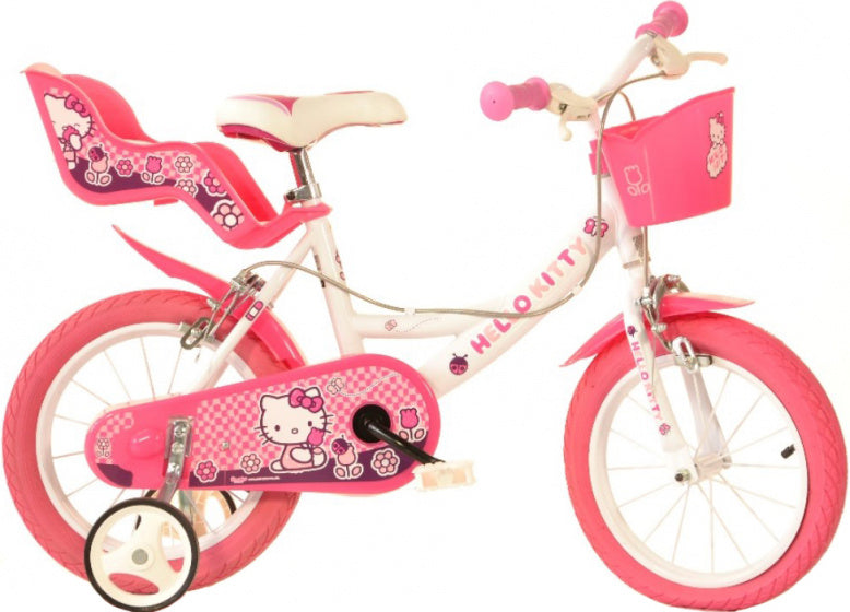 Hello Kitty 14 Inch 23 cm Meisjes Knijprem Roze/Wit
