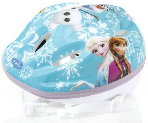 kinderhelm Frozen meisjes blauw maat 52-56 cm