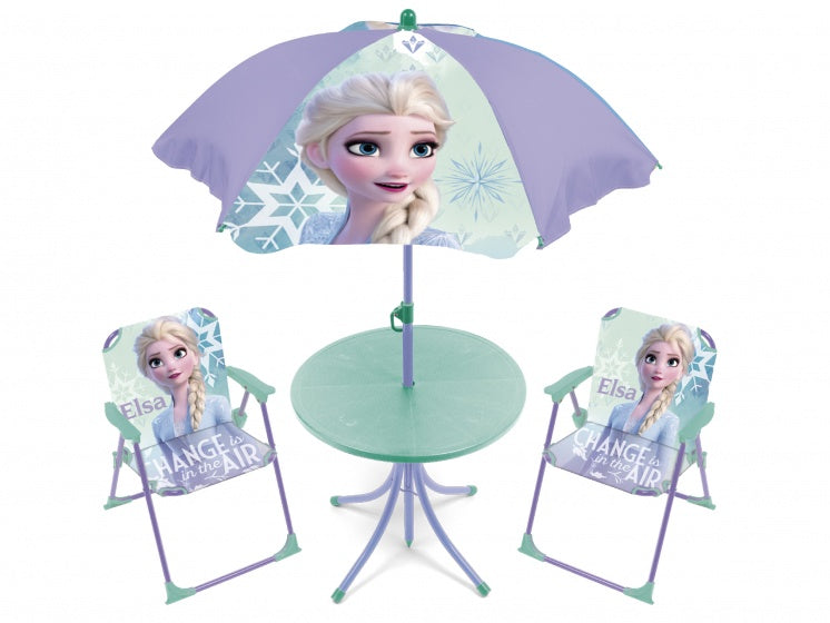 campingset Frozen 2 meisjes paars 4-delig