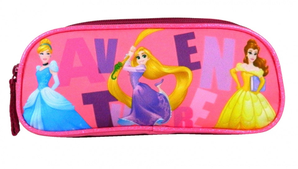 etui prinsessen 23 x 7 x 10 cm roze