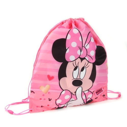 gymtas Minnie Mouse Looking Fabulous 44 x 37 cm roze
