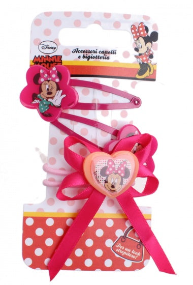 haaraccessoires Minnie Mouse 3-delig lila